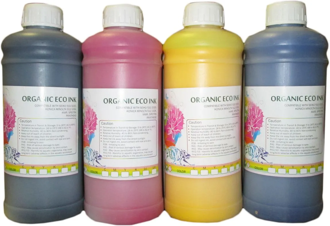 Сольвентные чернила ORGANIC ECO INK Сольвентные чернила ORGANIC ECO INK